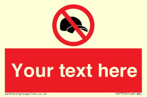 Custom prohibition no caps